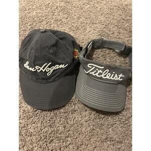Titleist and Ben Hogan Golf hats